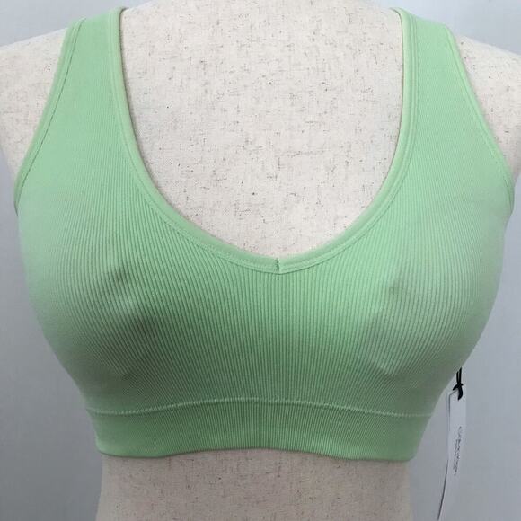 Calvin Klein Performance NWT Mint Green Sports Bra Women S - Picture 3 of 9